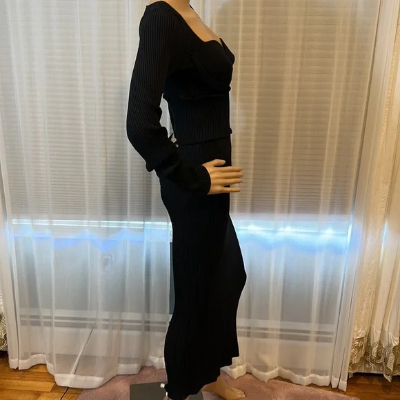 ALTUZARRA Louisa ribbed-knit midi dress - Picture 10 of 12